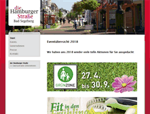 Tablet Screenshot of die-hamburger-strasse.de